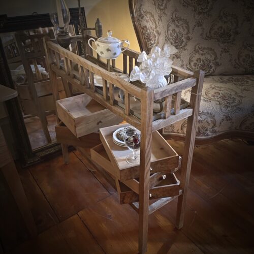 Pflanzengestell Naturholz